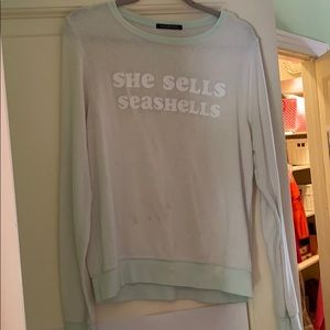 She Sells Seashells Wildfox Sweatshirt